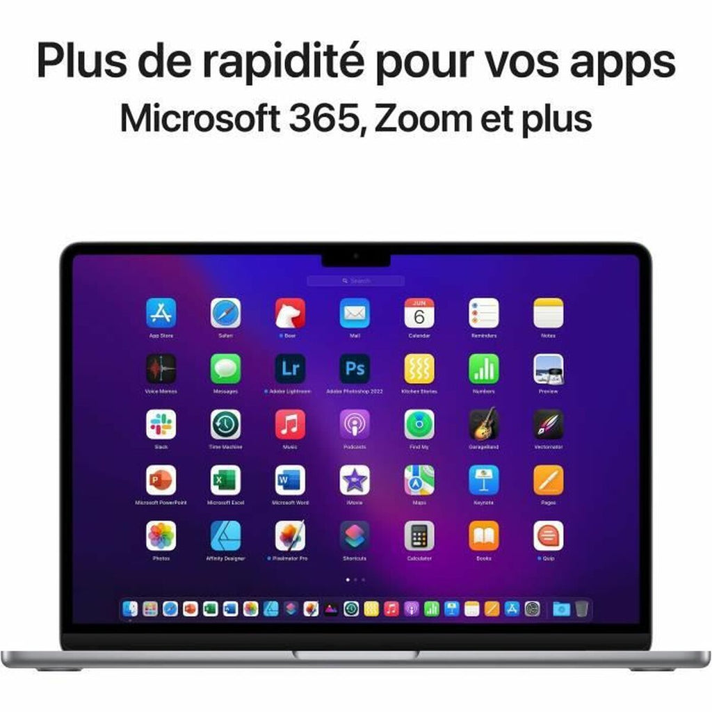 Notebook Apple MacBook Air 13,6" 8 GB RAM 512 GB Azerty French AZERTY