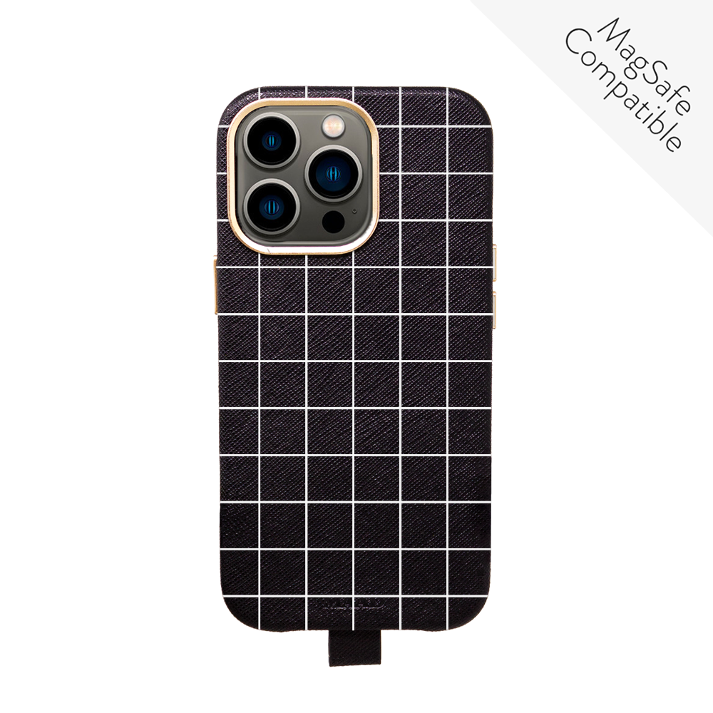 MAAD Full Wrapped - Black Grid IPhone 13 Pro