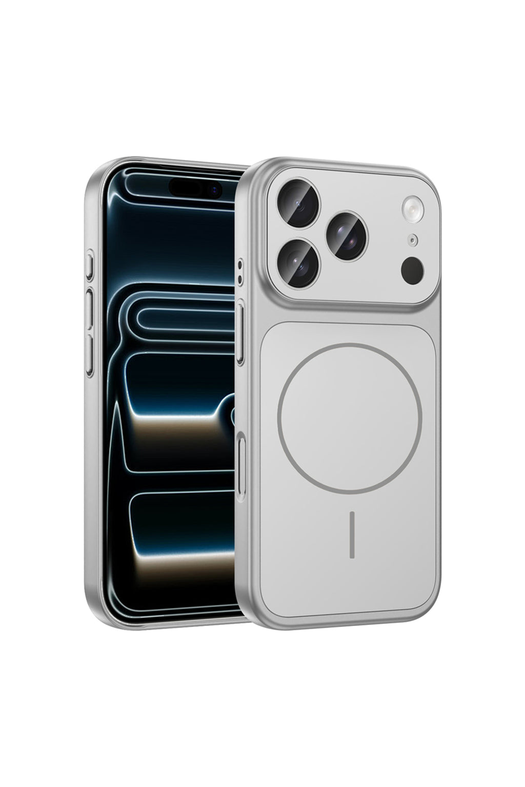 iPhone 17 Pro Case with Magnetic Charging Full Camera Protection Cover